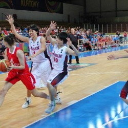 U17 eny R - Japonsko pprava na MS U17 v Klatovech