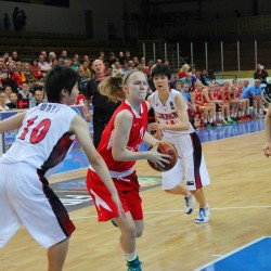 U17 eny R - Japonsko pprava na MS U17 v Klatovech