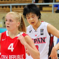 U17 eny R - Japonsko pprava na MS U17 v Klatovech