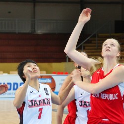 U17 eny R - Japonsko pprava na MS U17 v Klatovech