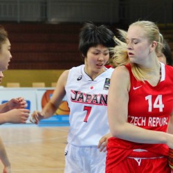 U17 eny R - Japonsko pprava na MS U17 v Klatovech