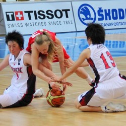 U17 eny R - Japonsko pprava na MS U17 v Klatovech