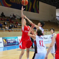 U17 eny R - Japonsko pprava na MS U17 v Klatovech