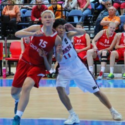 U17 eny R - Japonsko pprava na MS U17 v Klatovech