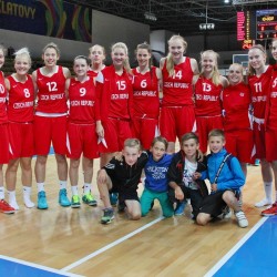 U17 eny R - Japonsko pprava na MS U17 v Klatovech