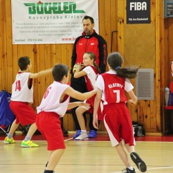Basketbalov derby 2015 U11 BK Klatovy hoi - U11 BK Klatovy dvky (mix)
